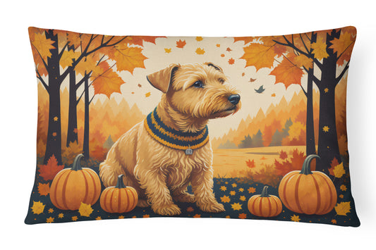 Buy this Lakeland Terrier Fall Throw Pillow