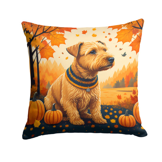 Buy this Lakeland Terrier Fall Throw Pillow