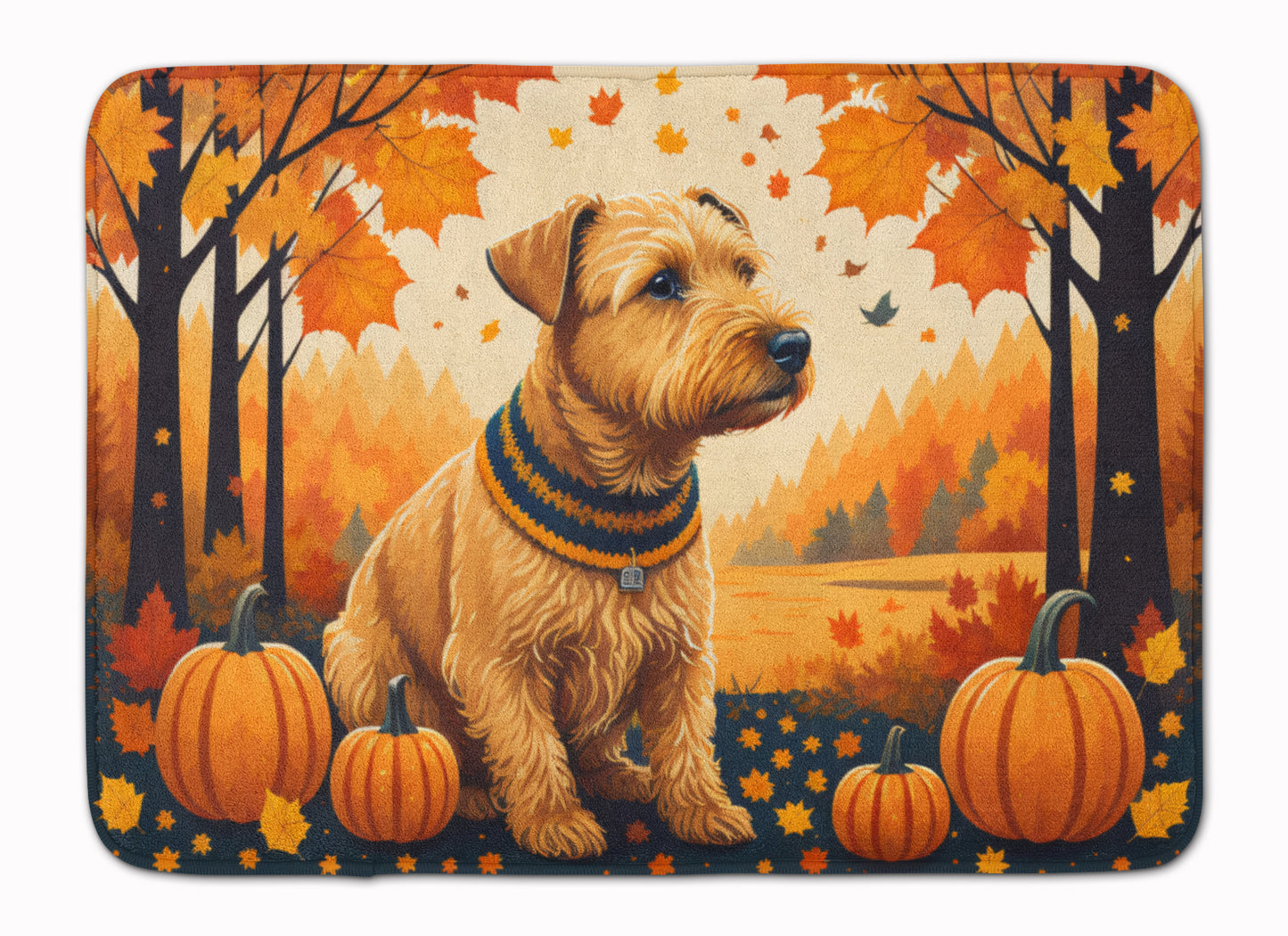 Buy this Lakeland Terrier Fall Memory Foam Kitchen Mat