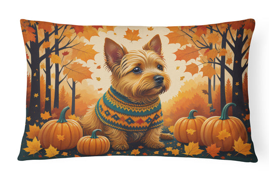 Buy this Norwich Terrier Fall Throw Pillow