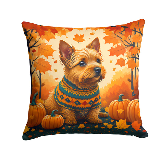 Buy this Norwich Terrier Fall Throw Pillow