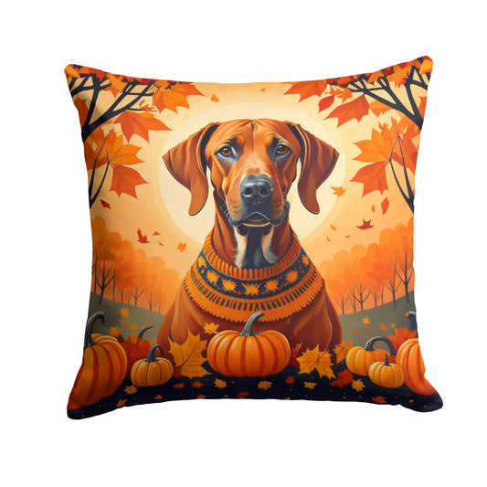 Buy this Rhodesian Ridgeback Fall Throw Pillow