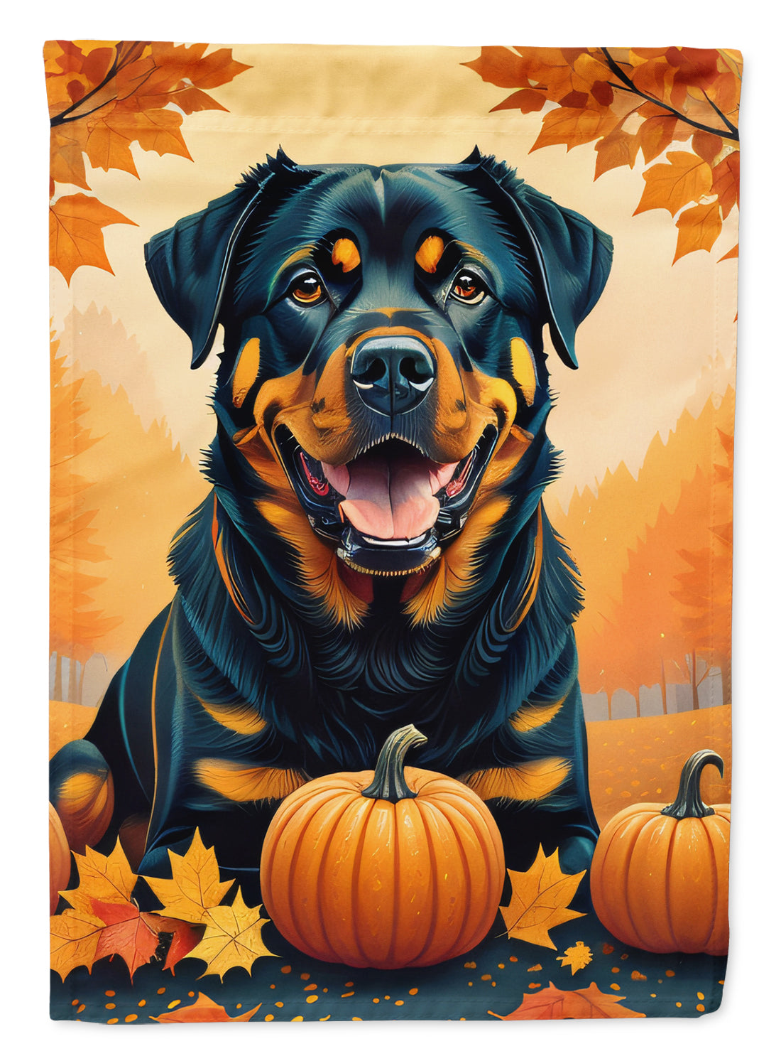 Buy this Rottweiler Fall Garden Flag