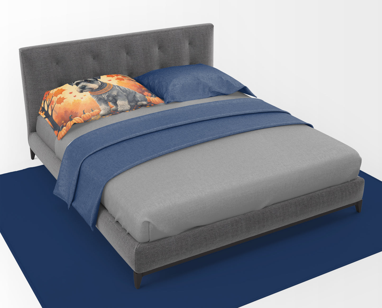 Schnauzer Fall Standard Pillowcase