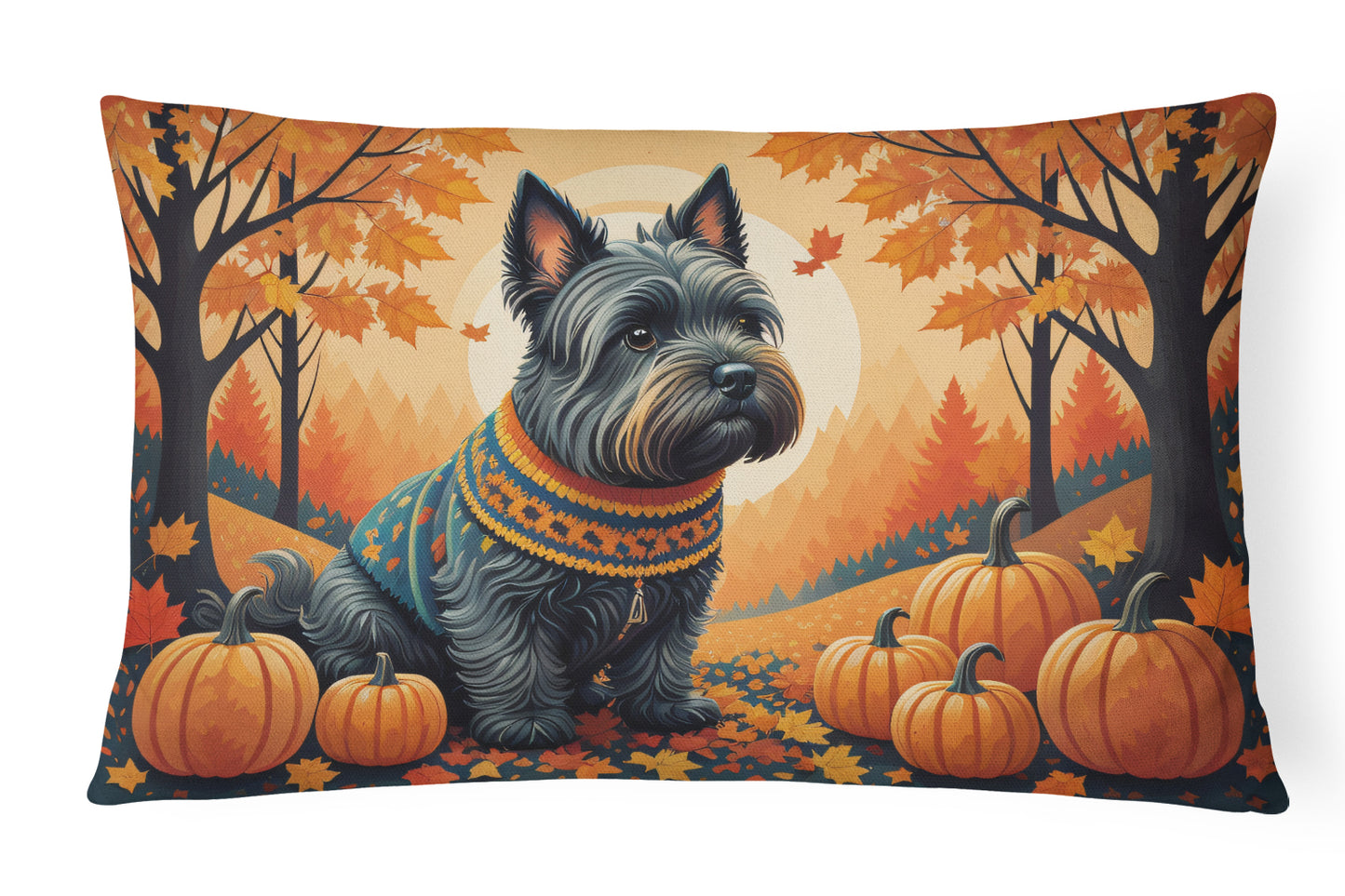 Buy this Scottish Terrier Fall Throw Pillow