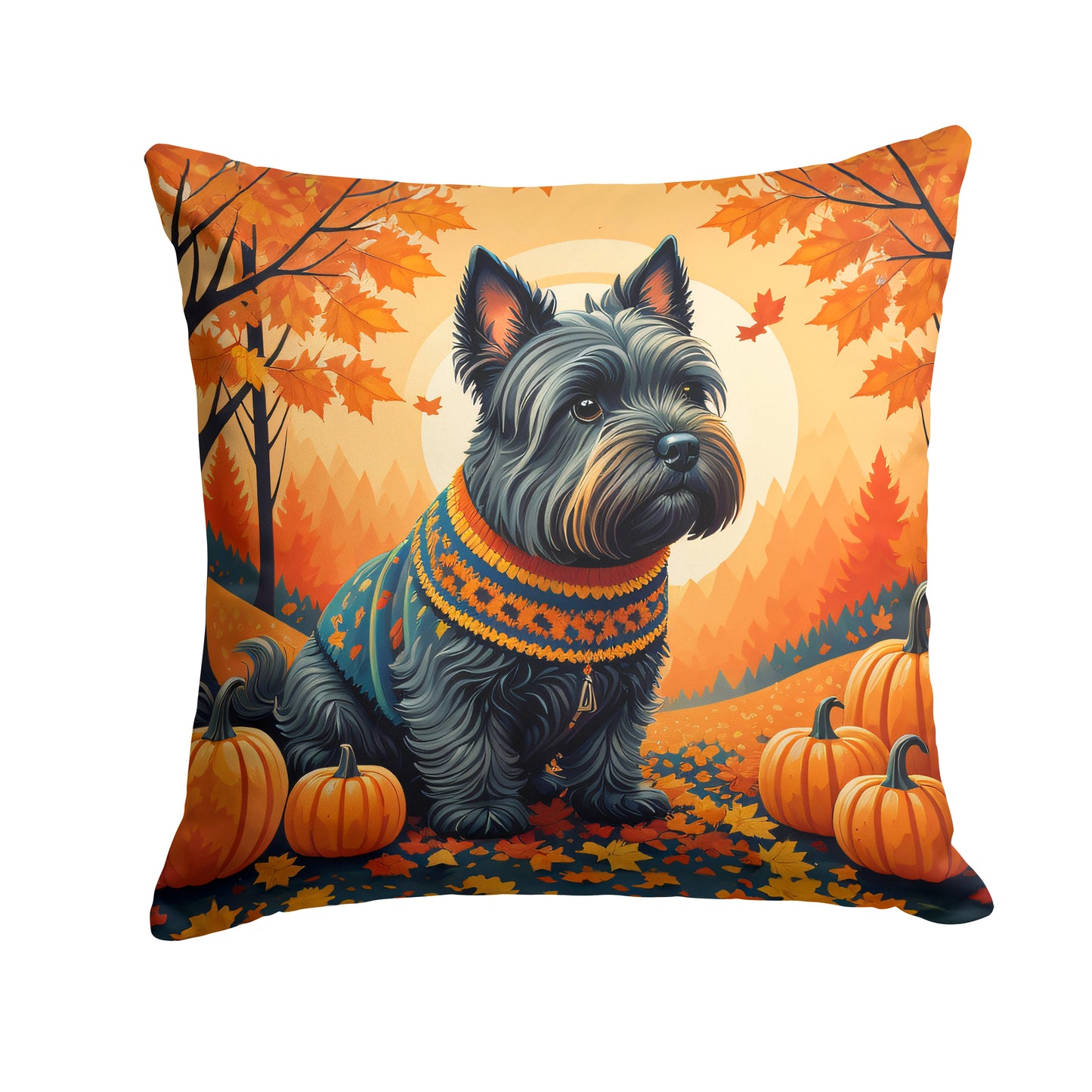 Buy this Scottish Terrier Fall Throw Pillow