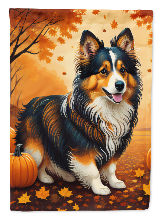 Buy this Sheltie Fall House Flag