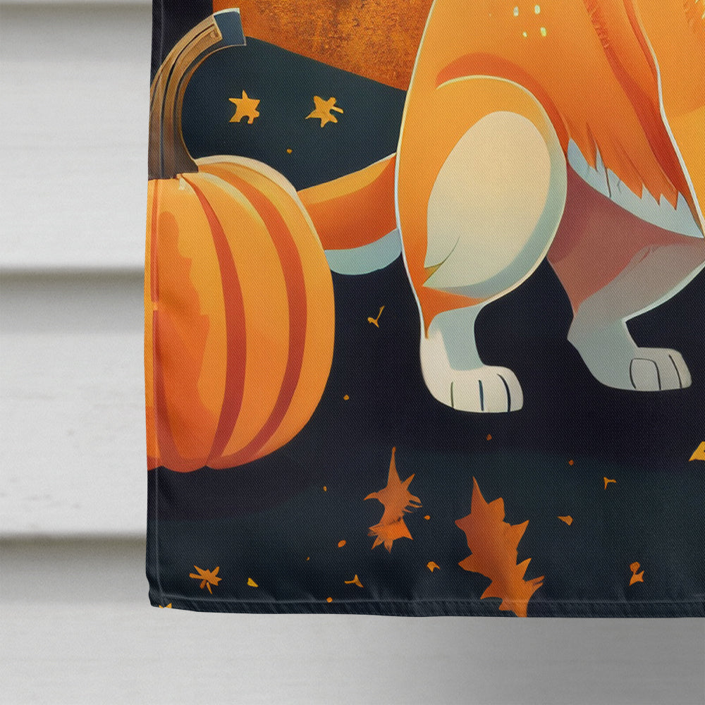 Shiba Inu Fall House Flag