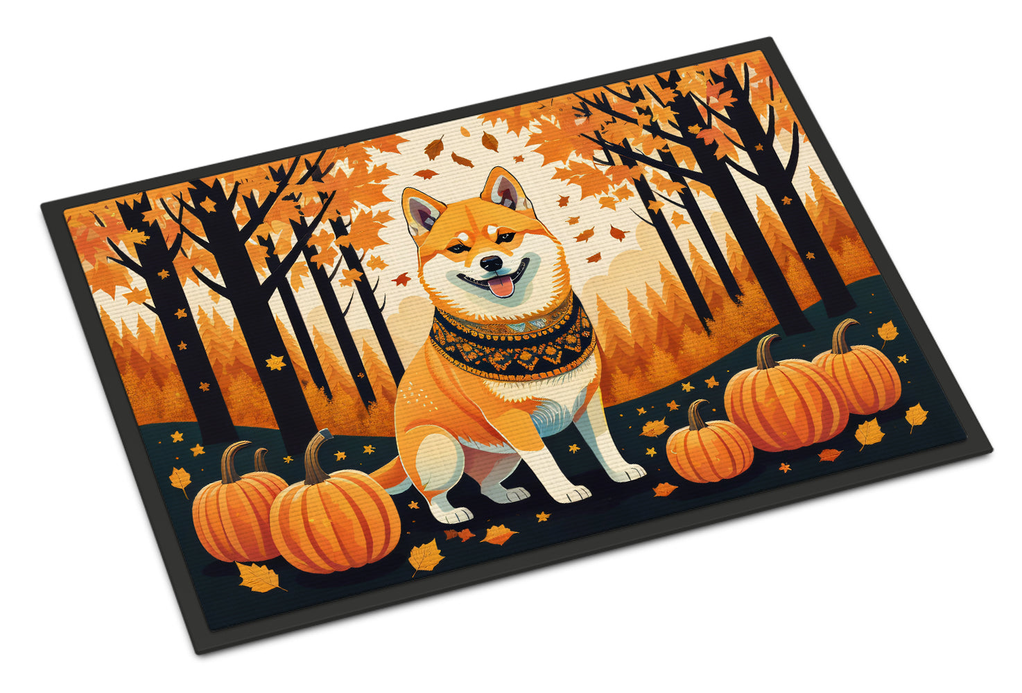 Buy this Shiba Inu Fall Doormat