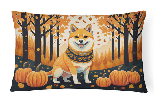 Buy this Shiba Inu Fall Throw Pillow