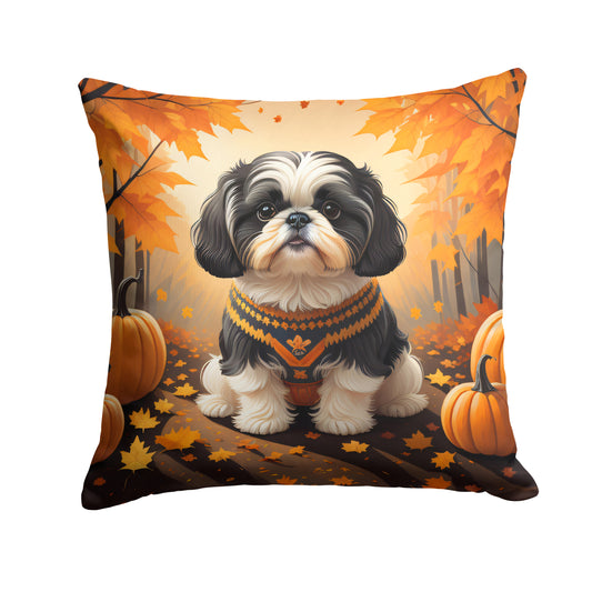 Buy this Shih Tzu Fall Throw Pillow