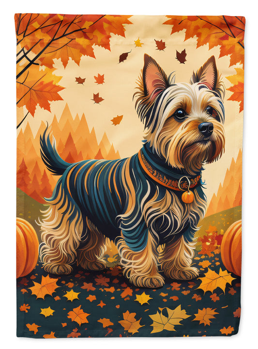 Buy this Silky Terrier Fall Garden Flag