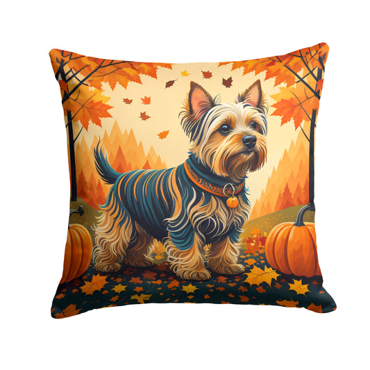 Buy this Silky Terrier Fall Throw Pillow