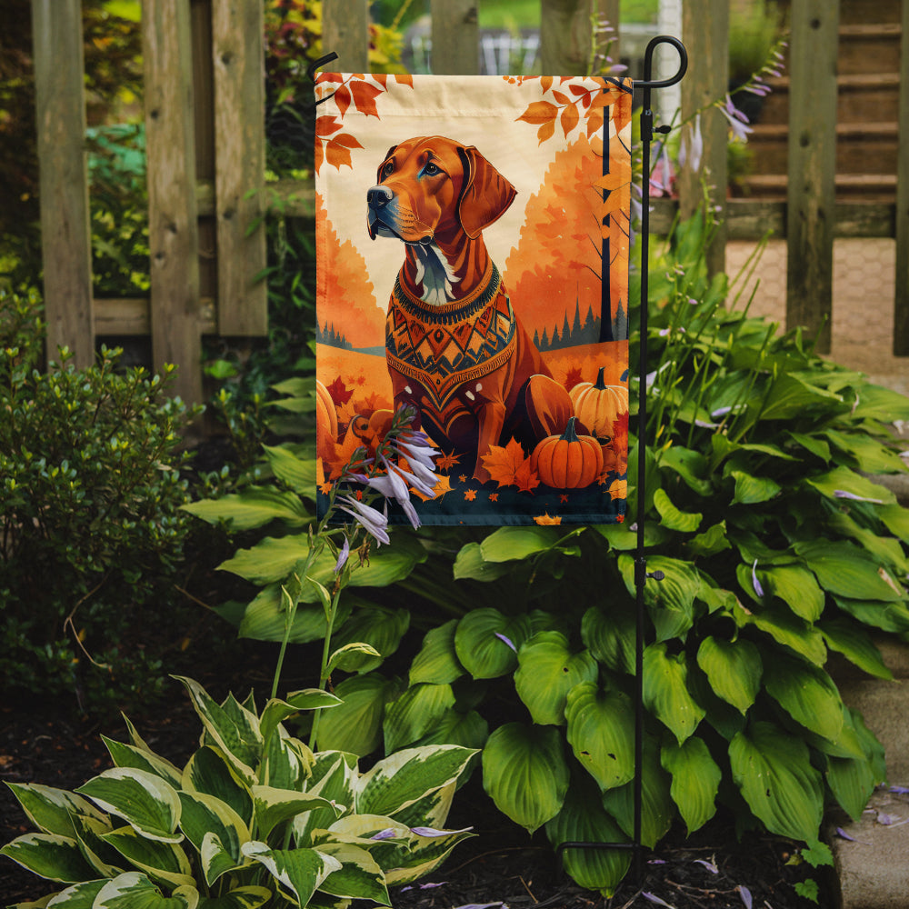 Vizsla Fall Garden Flag