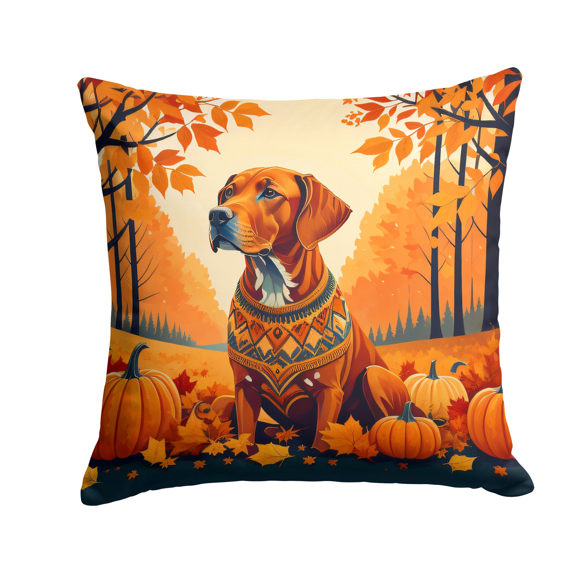 Buy this Vizsla Fall Throw Pillow