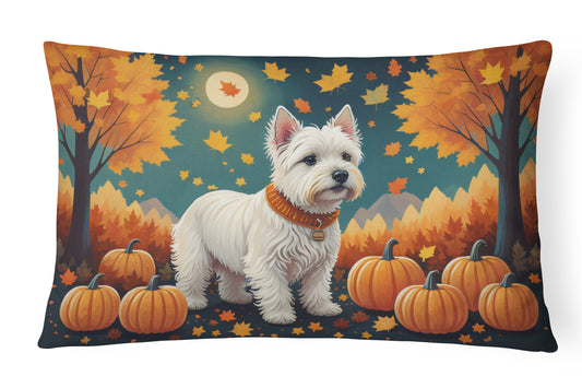 Buy this Westie Fall Throw Pillow