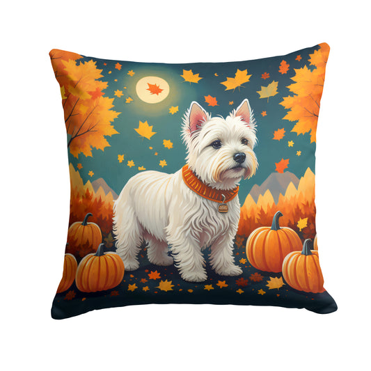 Buy this Westie Fall Throw Pillow