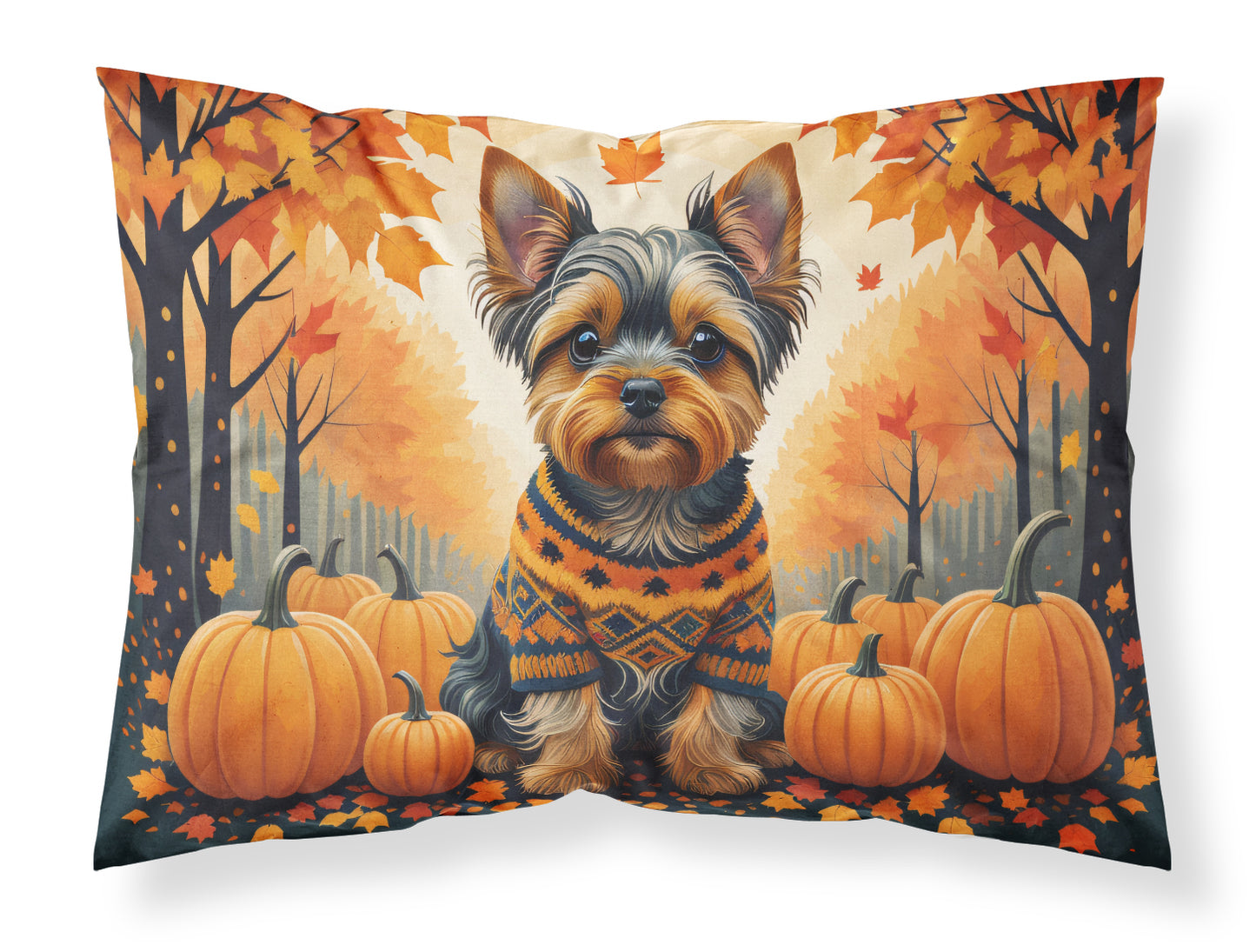 Buy this Yorkshire Terrier Fall Standard Pillowcase