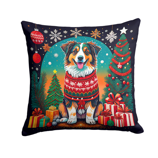 Buy this Australian Shepherd Christmas Throw Pillow