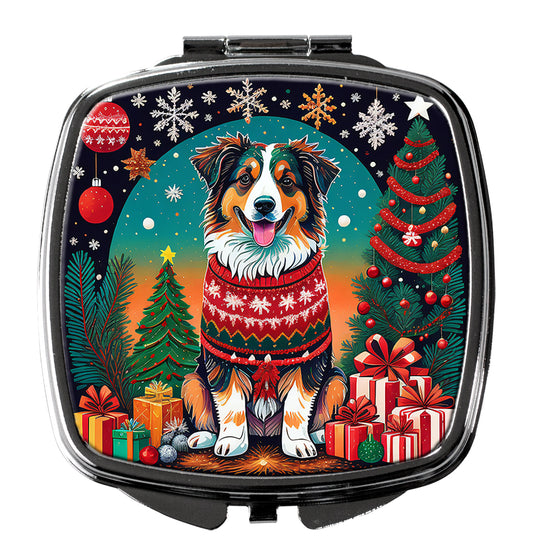 Buy this Australian Shepherd Christmas Compact Mirror