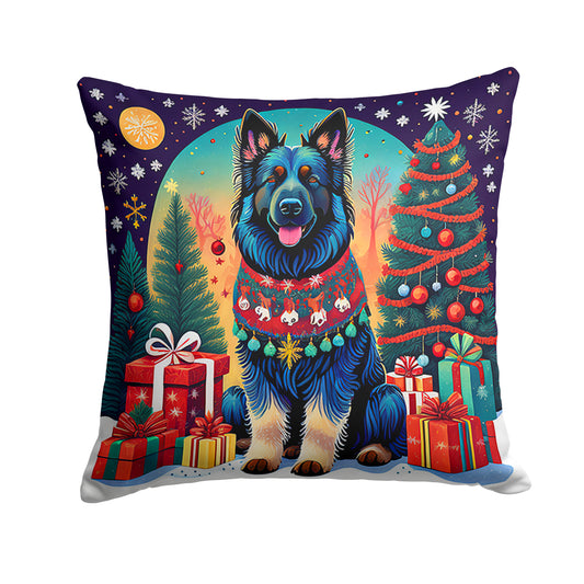 Buy this Belgian Sheepdog Christmas Throw Pillow