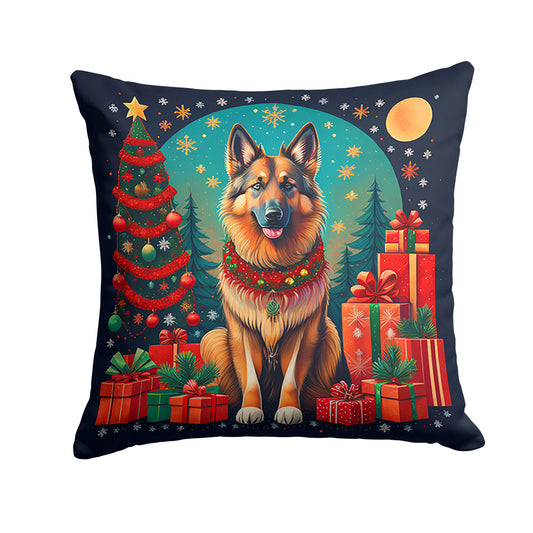 Buy this Belgian Tervuren Christmas Throw Pillow