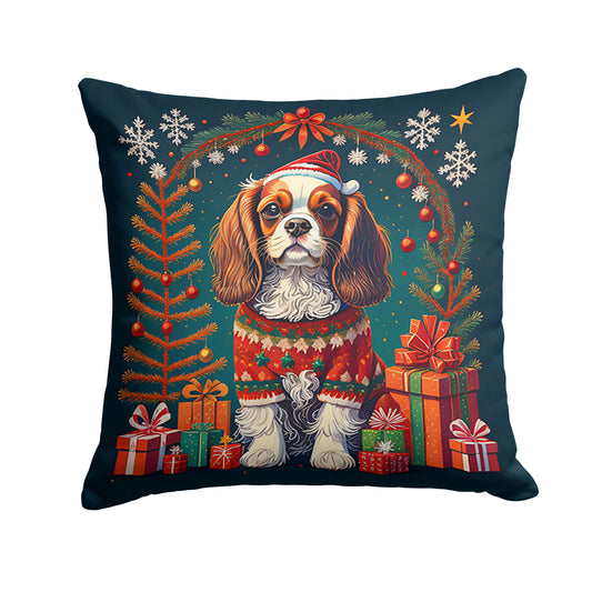 Buy this Cavalier King Charles Spaniel Christmas Throw Pillow