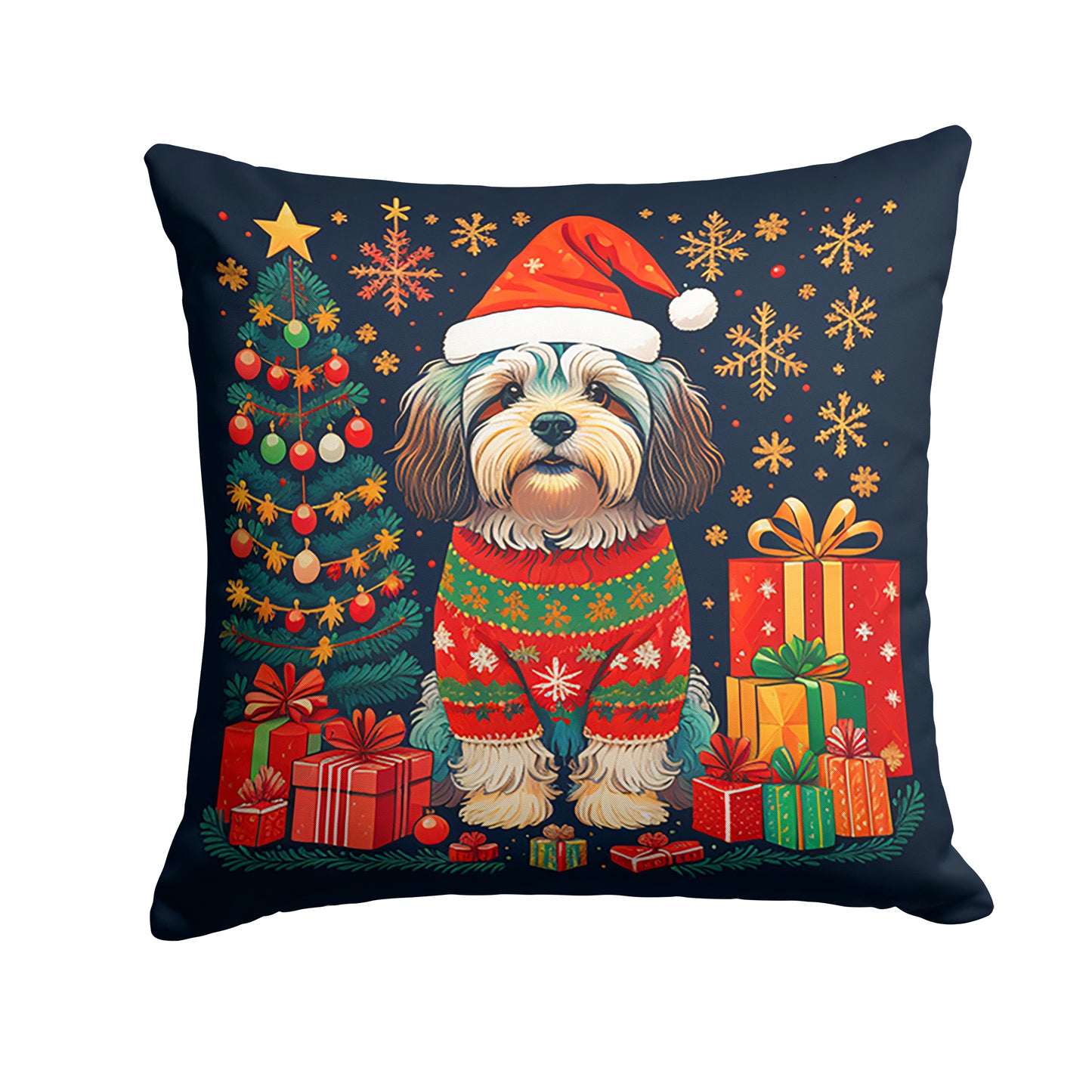 Buy this Havanese Christmas Throw Pillow