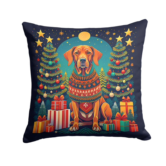 Buy this Vizsla Christmas Throw Pillow