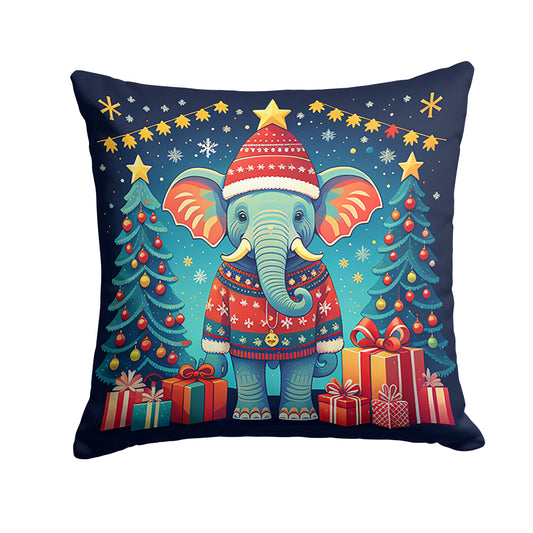 Buy this Elephant Christmas Throw Pillow