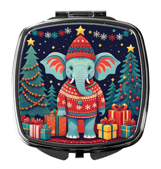 Buy this Elephant Christmas Compact Mirror