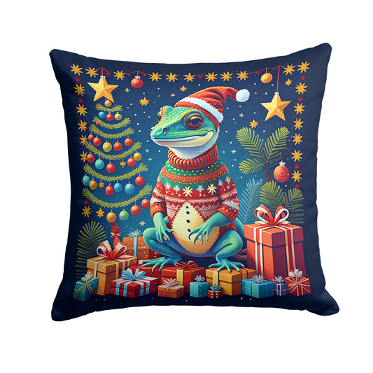 Buy this Gecko Christmas Throw Pillow