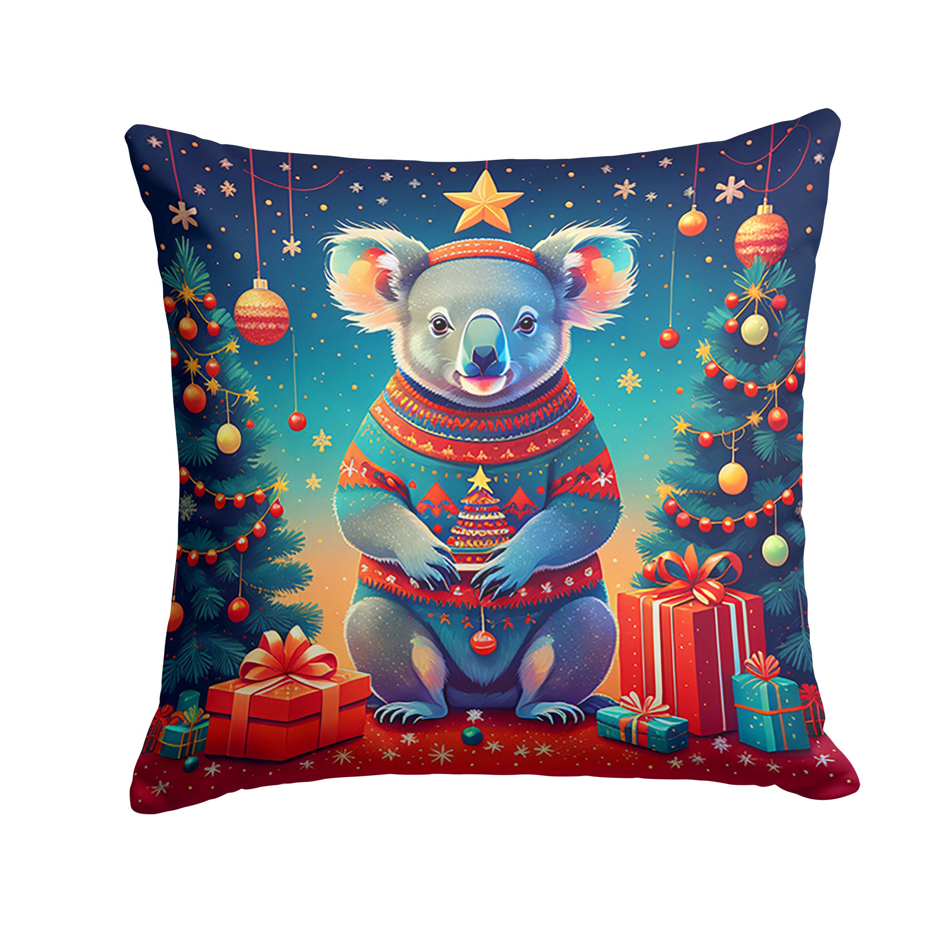 Buy this Koala Christmas Throw Pillow