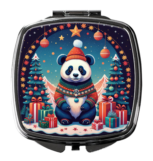 Buy this Panda Christmas Compact Mirror