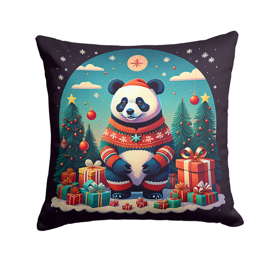 Buy this Panda Christmas Throw Pillow