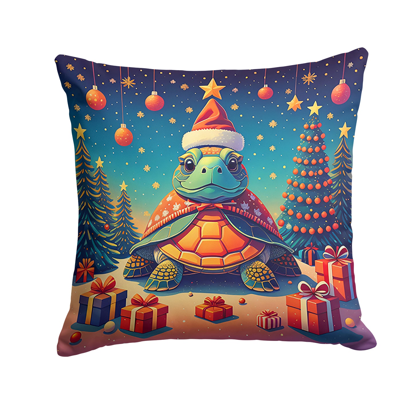 Buy this Turtle Christmas Throw Pillow