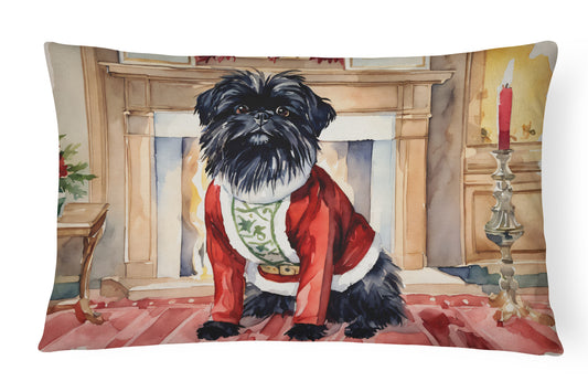 Buy this Affenpinscher Christmas Throw Pillow