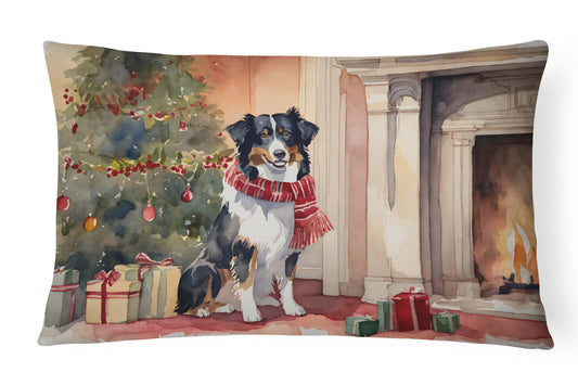 Buy this Australian Shepherd Christmas Throw Pillow