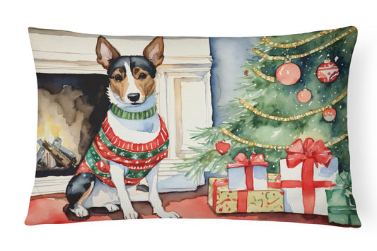 Buy this Basenji Christmas Throw Pillow