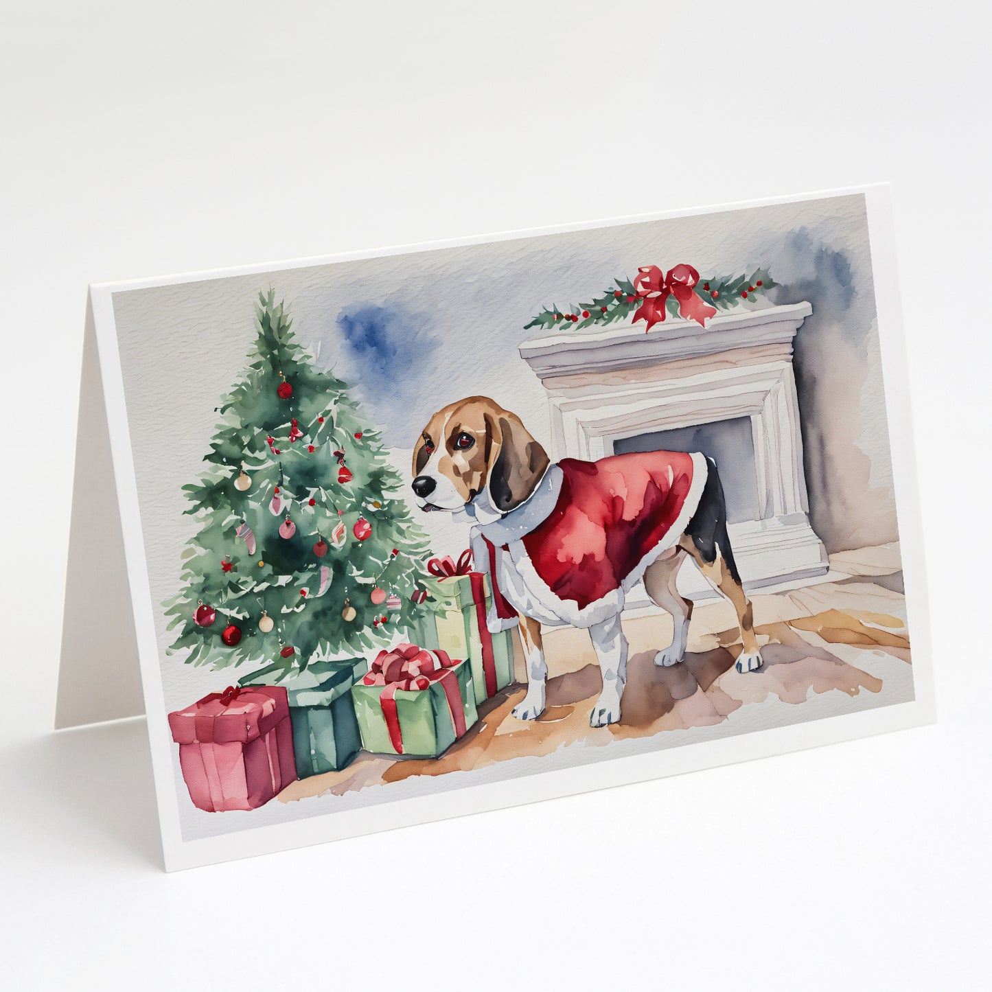 Buy this Beagle Christmas Greeting Cards Pack of 8