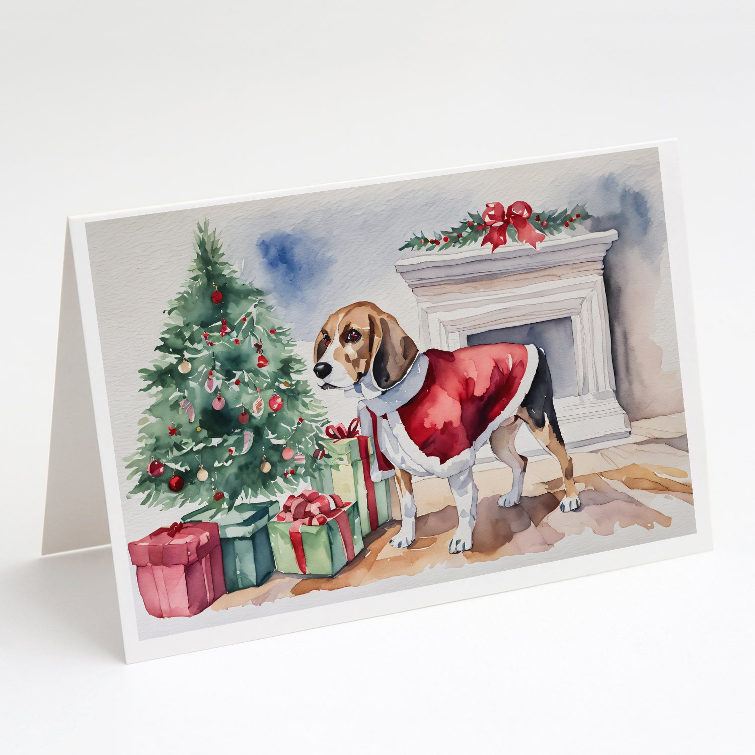 Buy this Beagle Christmas Greeting Cards Pack of 8