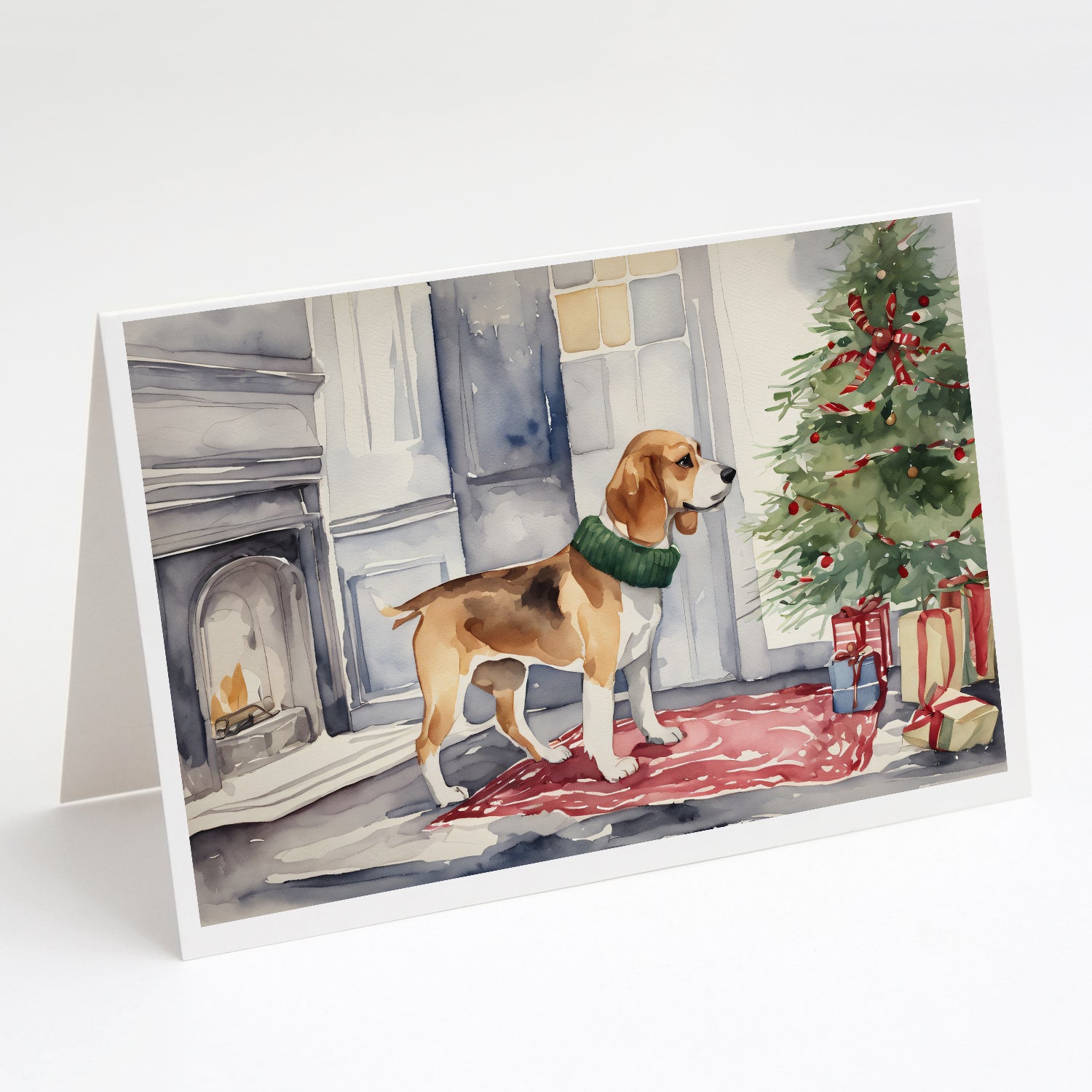 Buy this Beagle Christmas Greeting Cards Pack of 8