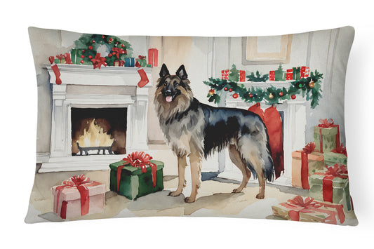 Buy this Belgian Tervuren Christmas Throw Pillow