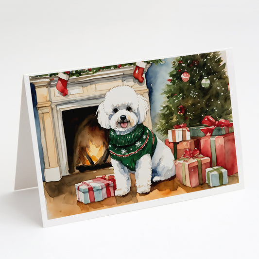 Buy this Bichon Frise Christmas Greeting Cards Pack of 8