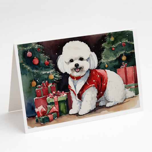 Buy this Bichon Frise Christmas Greeting Cards Pack of 8