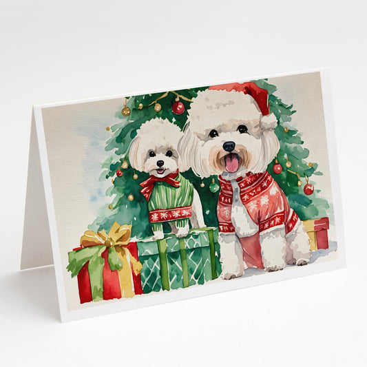 Buy this Bichon Frise Christmas Greeting Cards Pack of 8