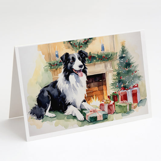 Buy this Border Collie Christmas Greeting Cards Pack of 8