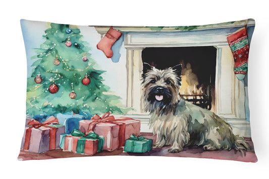 Buy this Cairn Terrier Christmas Throw Pillow