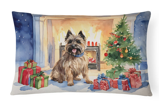 Buy this Cairn Terrier Christmas Throw Pillow