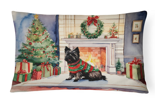 Buy this Cairn Terrier Christmas Throw Pillow